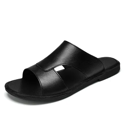 SERENE SOLE LEATHER SANDALS